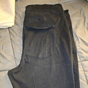 Chaps Black Pants Size 14